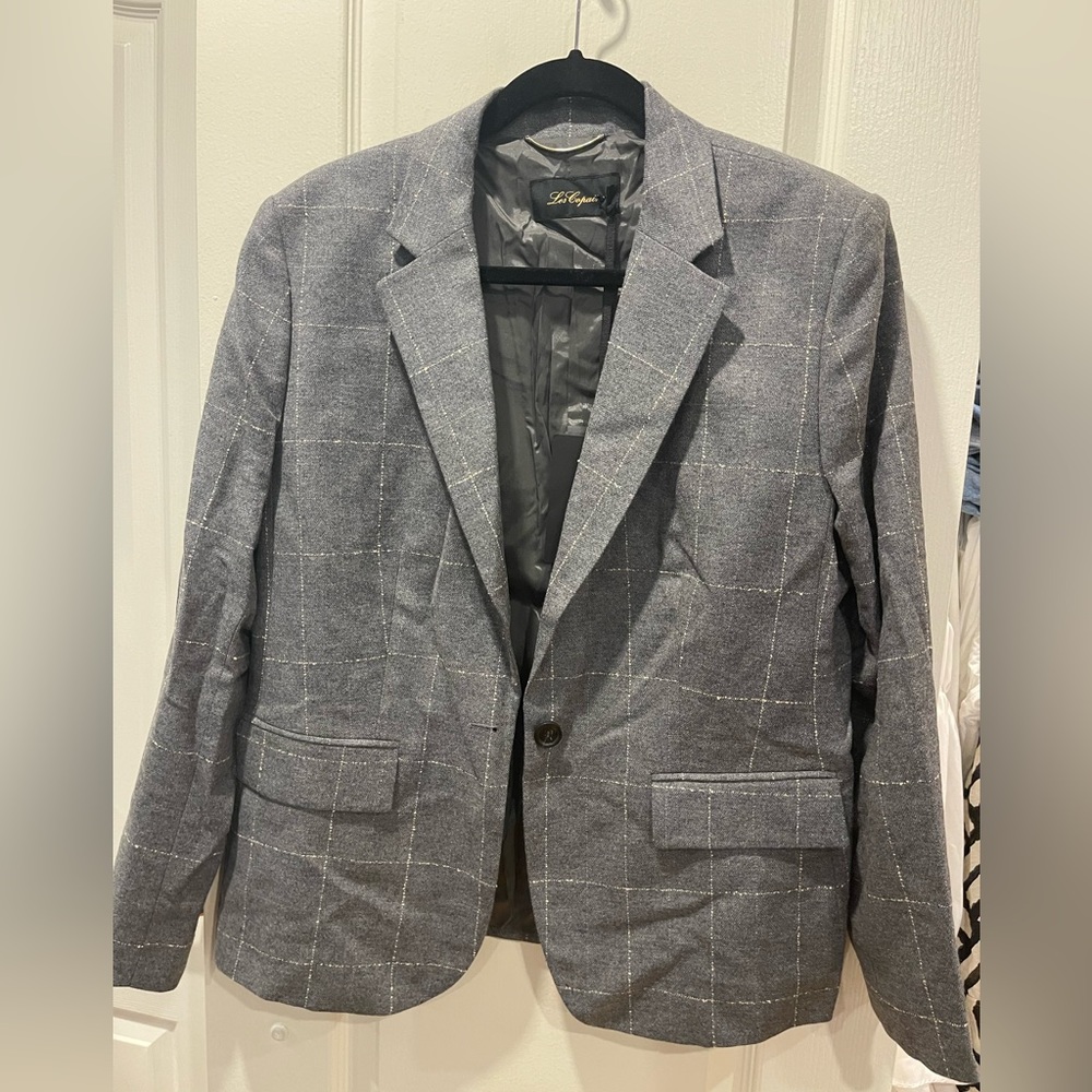 Les Copains grey blazer